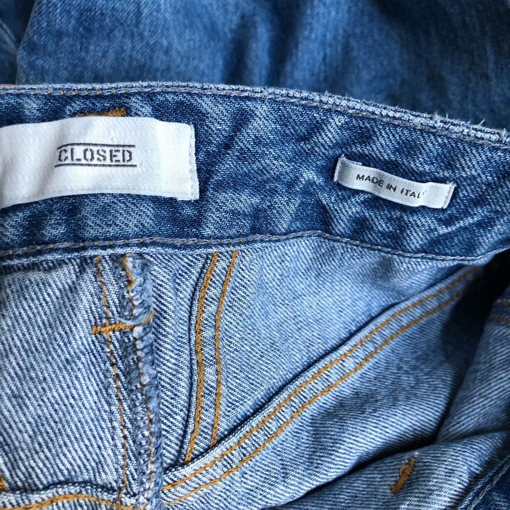 Closed Worker 85 Jeans High Waist Straight Leg 27 - Picture 6 of 8